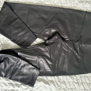 Knix High Waisted Leather Leggings